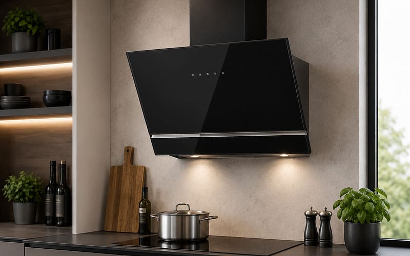 Angled Range Hood Repair